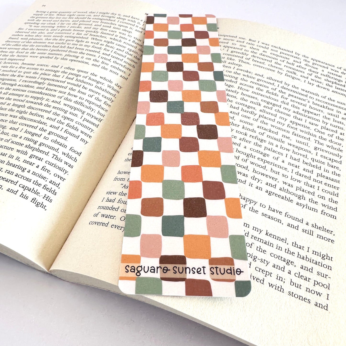 Retro Bookmark, Tassel Bookmark, Bookish Merch, 70s Accessories, Paper Bookmark, Gifts for Readers Women, Book Club, Reading Accessories