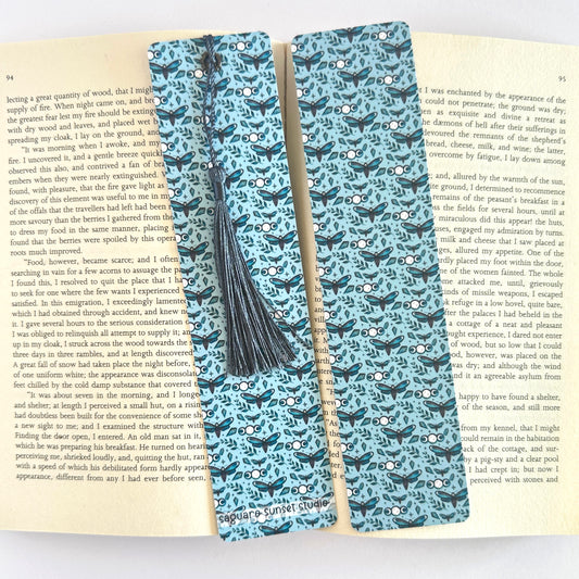 Moth Bookmark, Gothic Bookmark, Fantasy Bookmark, Gift for Reader, Reading Accessories, Mythical Creatures, Nature Gifts, Spiritual Gifts